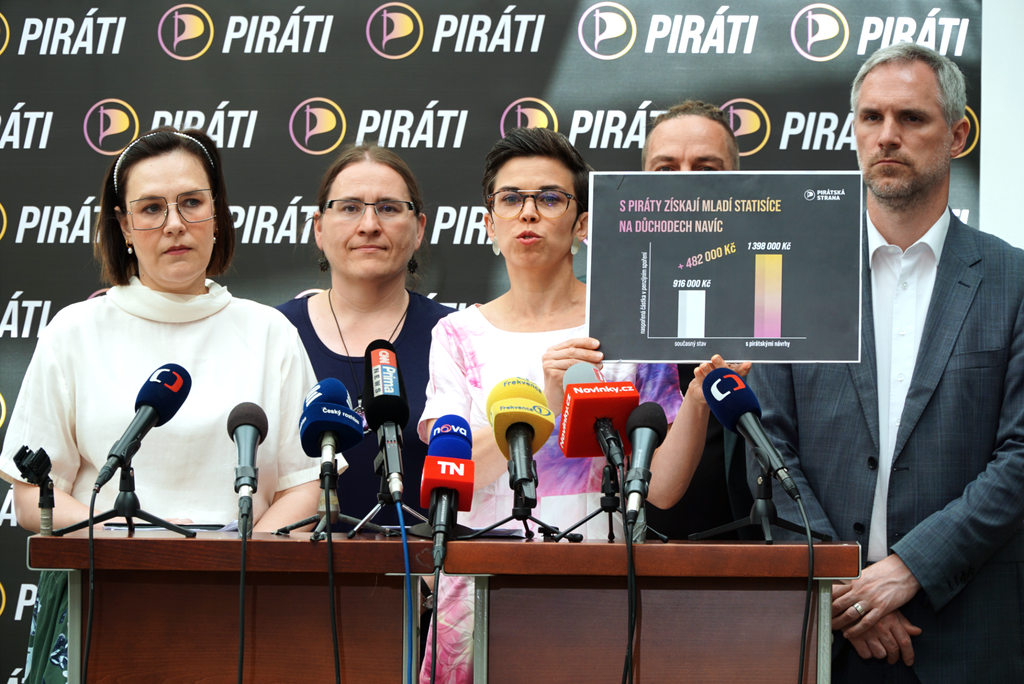 Lidé dál přicházejí o stovky tisíc, varují Piráti. Vláda odmítla úpravu penzijních fondů