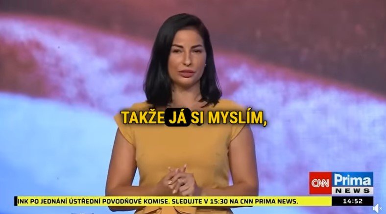 Zuzana Klusová v CNN Prima News